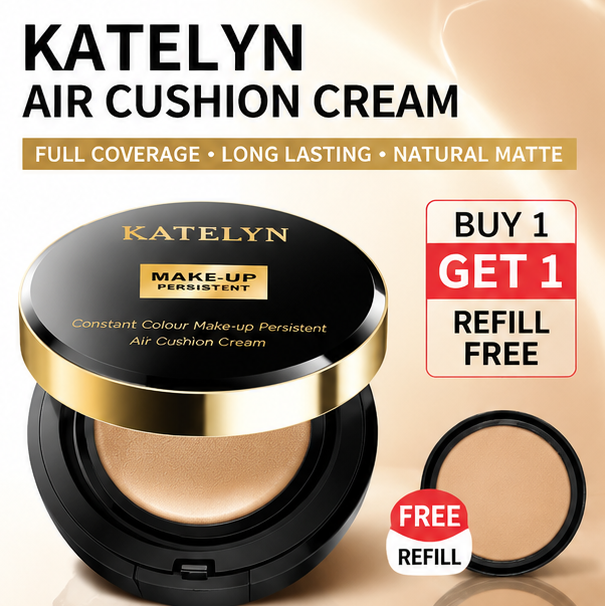 Bb Cushion Korean - كريم أساس سائل للوجه مرطب ومنعش،