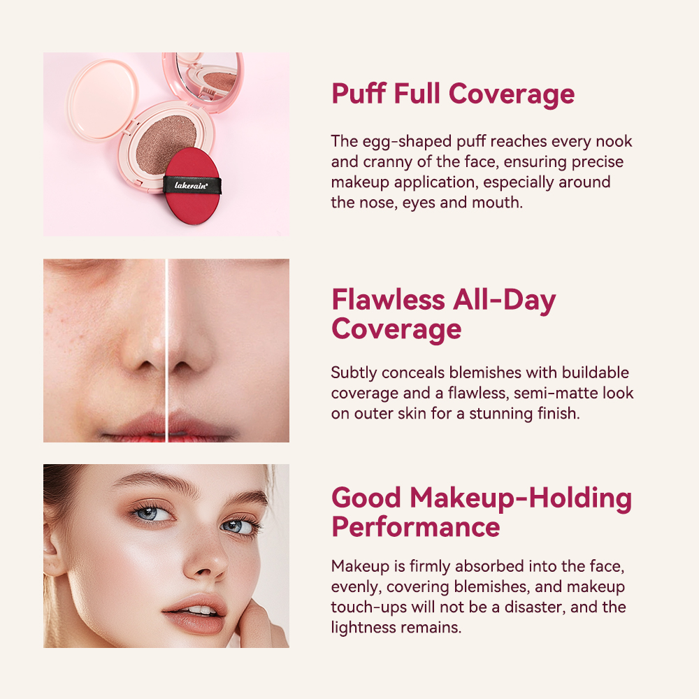 كريم أساس كوري من Lakerain Cus - مراجعة Bb Cushion Korean وسعره
