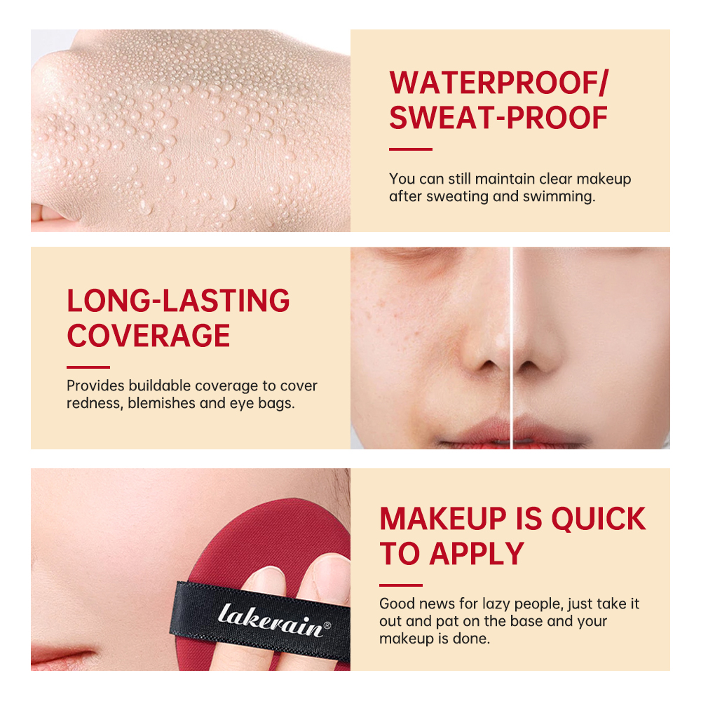Lakerain وسادة هوائية ترطيب ال - مراجعة Bb Cushion Korean وسعره