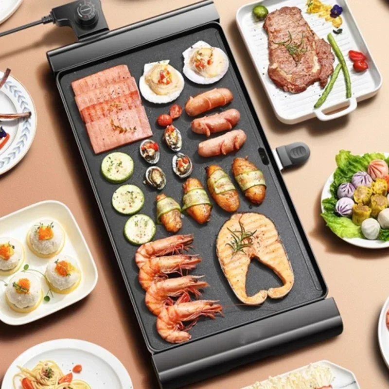 شواية كهربائية، مقلاة شواء كهر - مراجعة Korean Bbq Grill وسعره