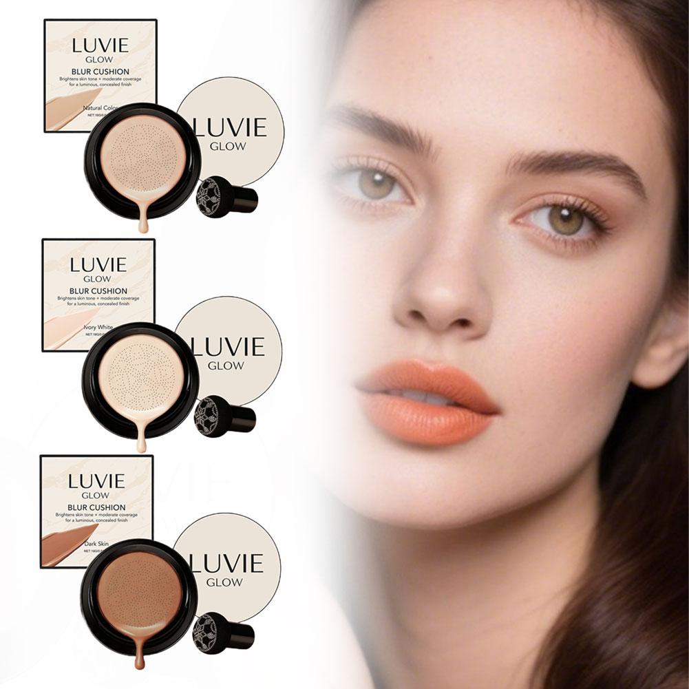 LUVIE GLOW وسادة رأس الفطر الأ - مراجعة Bb Cushion Korean وسعره