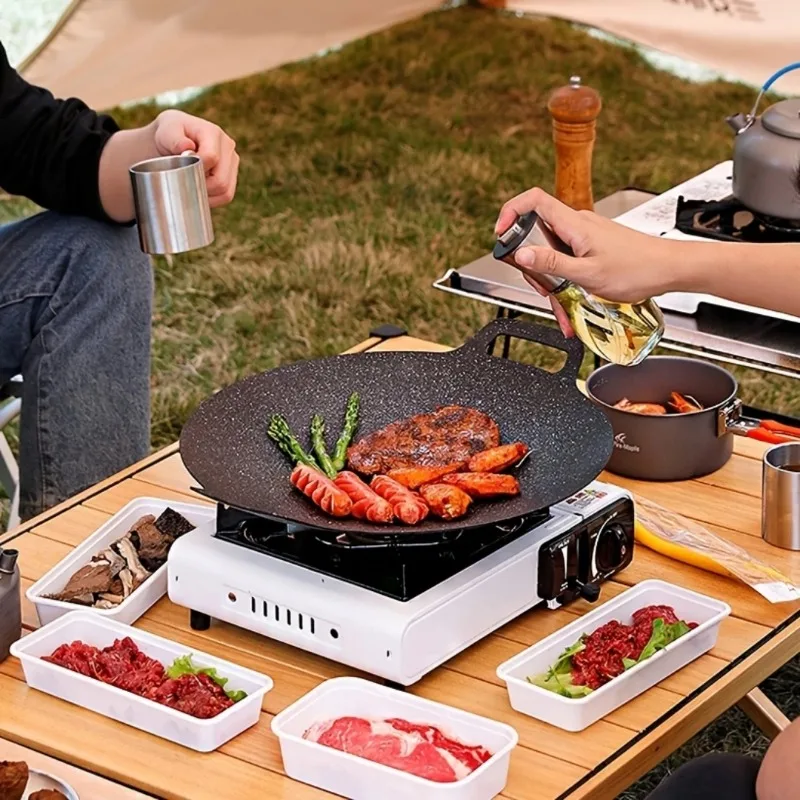 مقلاة تحميص غير لاصقة ، حديد م - مراجعة Korean Bbq Grill وسعره